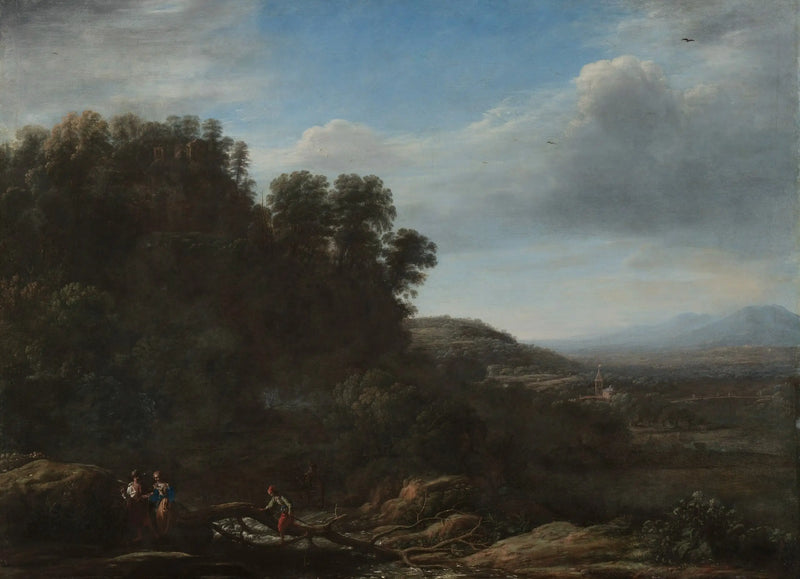 Italianainen maisema - Claude Lorrain