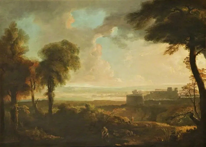 Italianainen maisema - John Martin