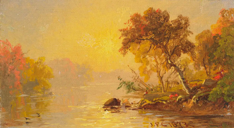 Maisemakuva - Jasper Francis Cropsey