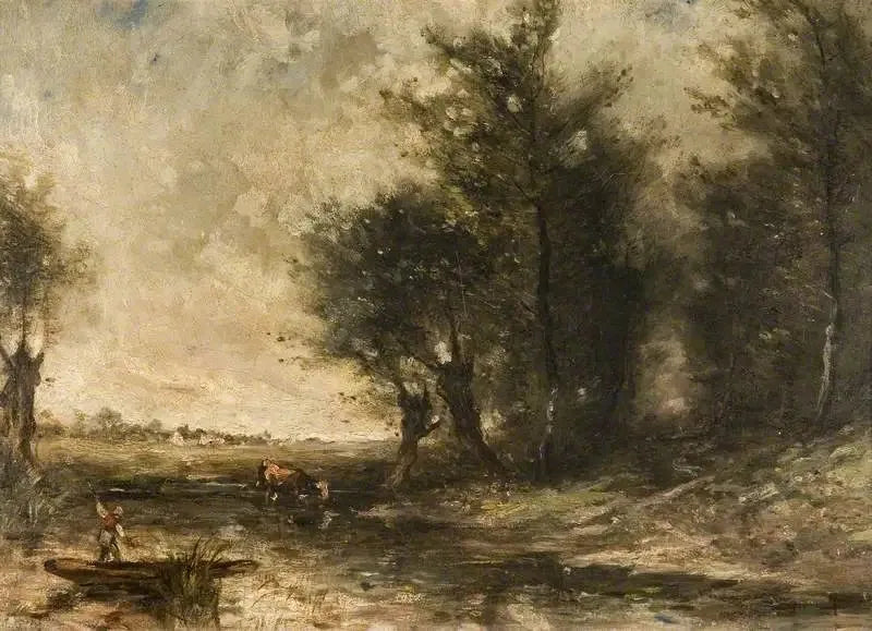 Maisemakuva - Jean-Baptiste Camille Corot