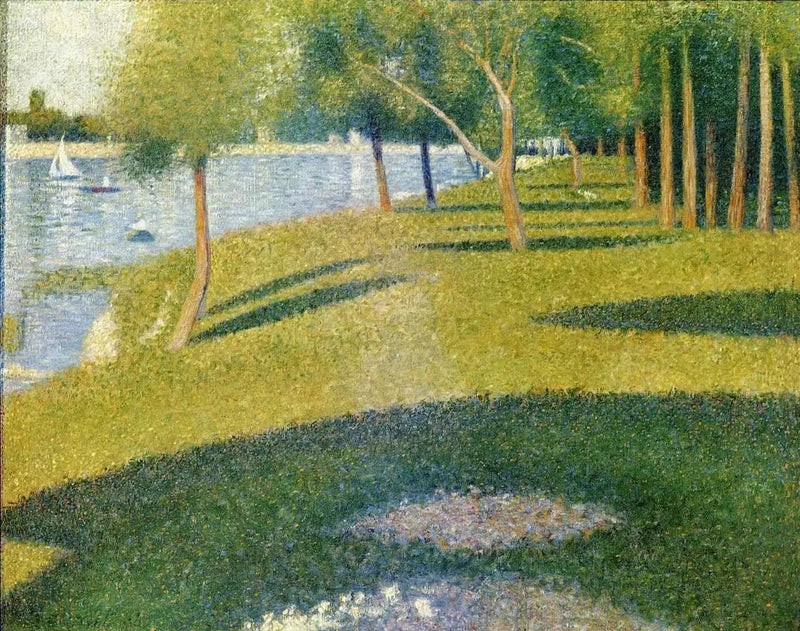 Maisema, Suuri Jatte - Georges Seurat