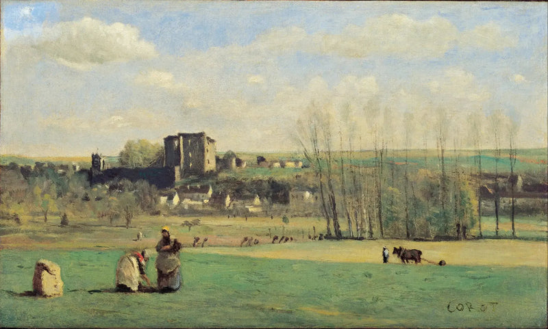 Maisemakuva, La Ferté-Milon - Jean-Baptiste Camille Corot