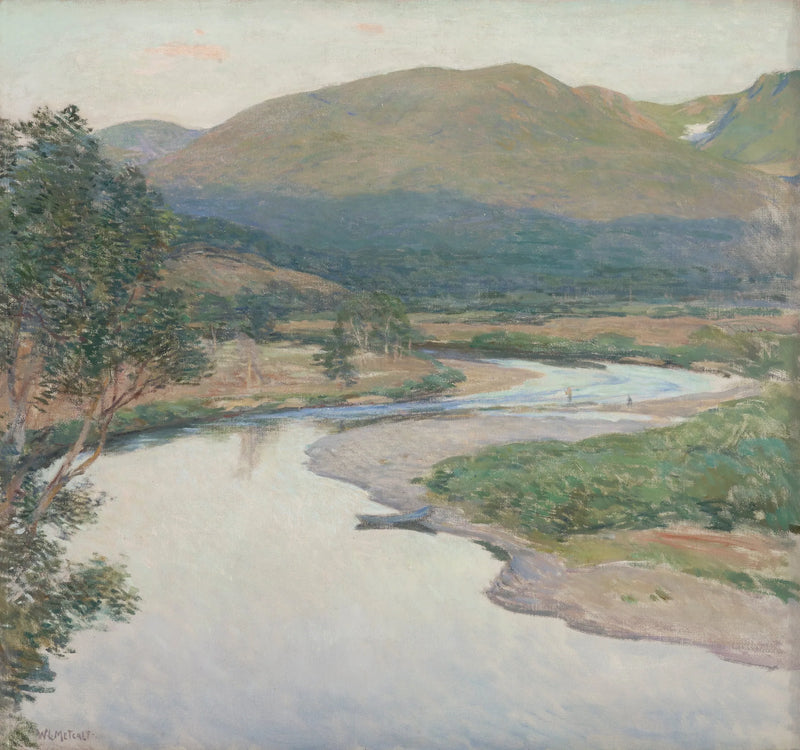 Maisemakuva : Joki - Willard Metcalf