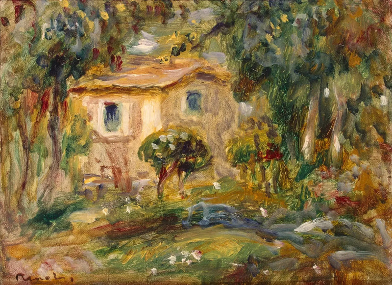 Maisema. Le Cannet - Pierre-Auguste Renoir