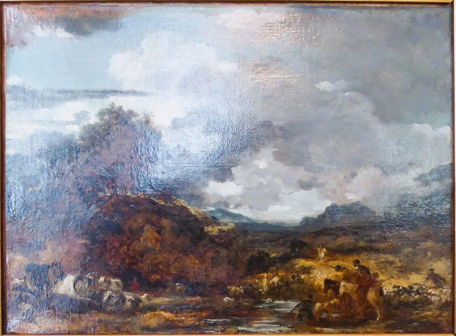 Maisemakuva (Le Gué) - Jean-Honoré Fragonard