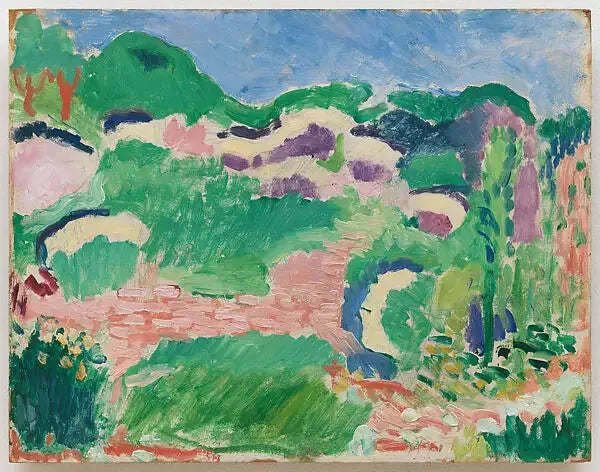 Maisema: Keltavuokot - Henri Matisse