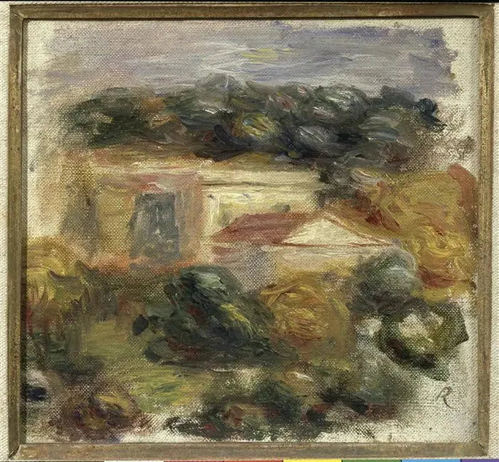 Välimerellinen maisema, Cagnes - Pierre-Auguste Renoir