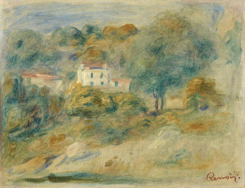 Etelän maisema - Pierre-Auguste Renoir