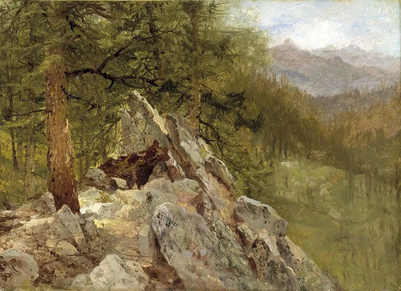 Länsimaisema - John Frederick Kensett