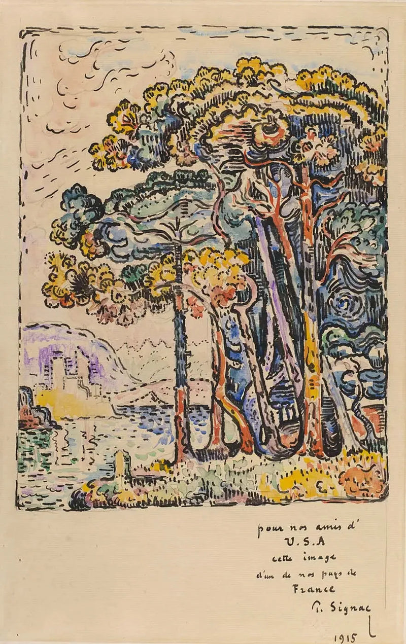 Maisema - Paul Signac