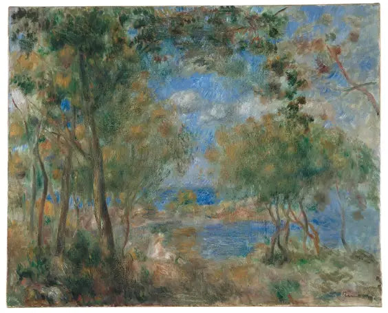 Maisema lähellä Noirmoutier - Pierre-Auguste Renoir