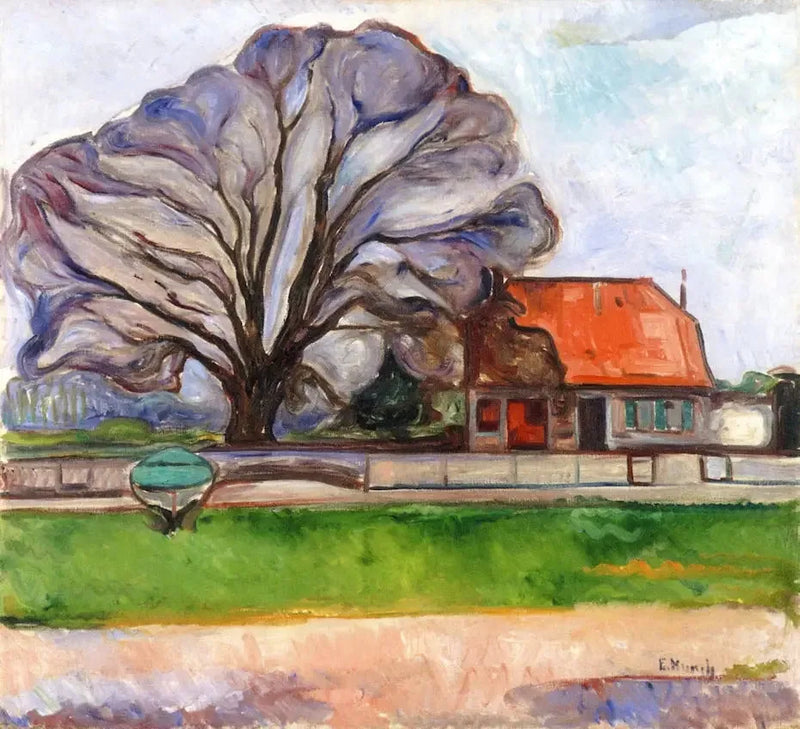 Maisema Travemündessä - Edvard Munch