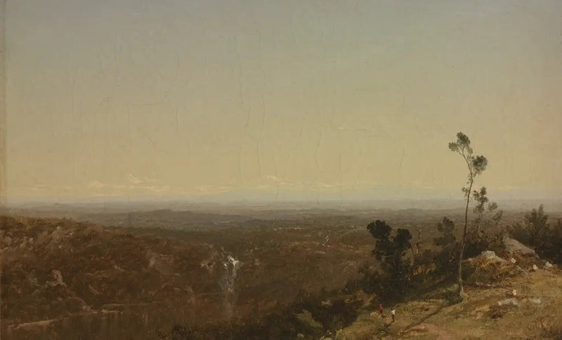 Maisemakuva, Genesee-joki - John Frederick Kensett