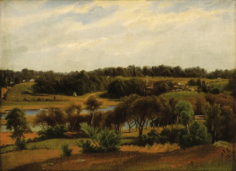 Maalaus maalaus - Jasper Francis Cropsey