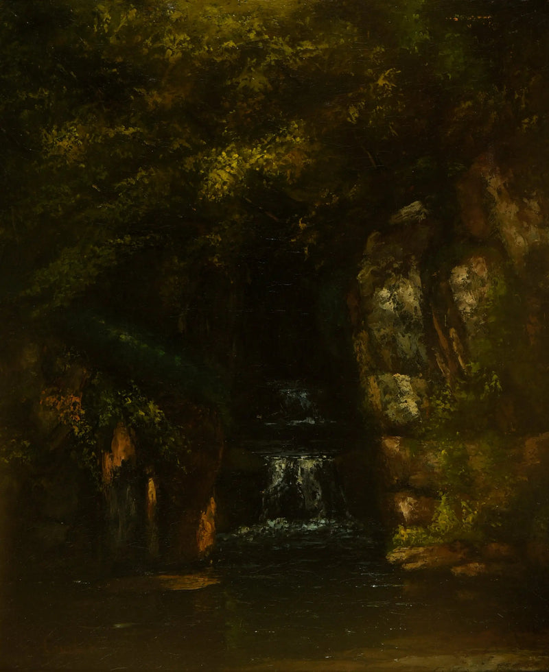 Taivason maisema - Gustave Courbet