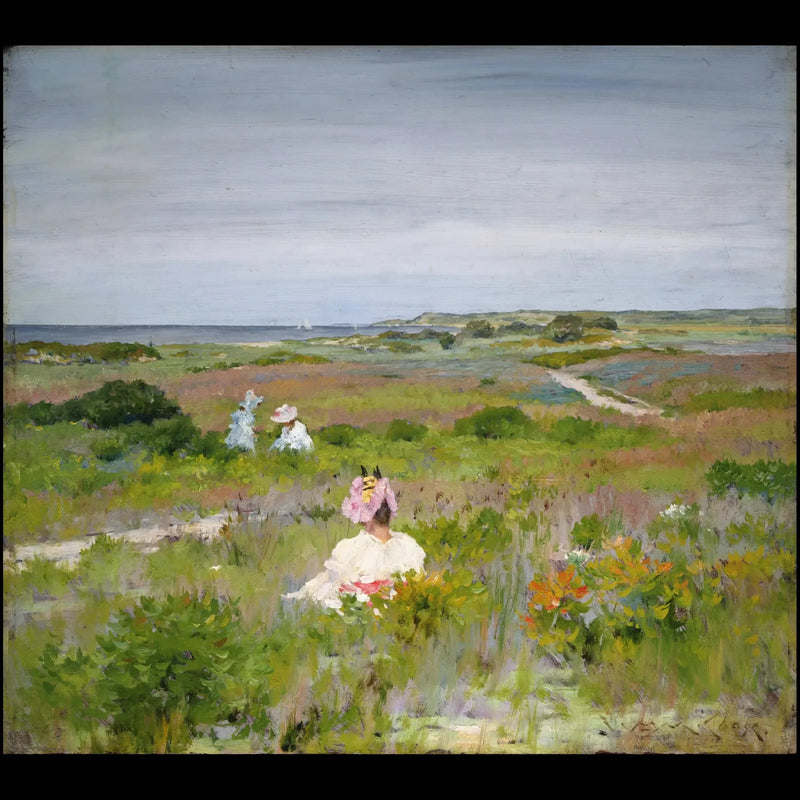 Maisema - Shinnecock, Long Island - William Merritt Chase