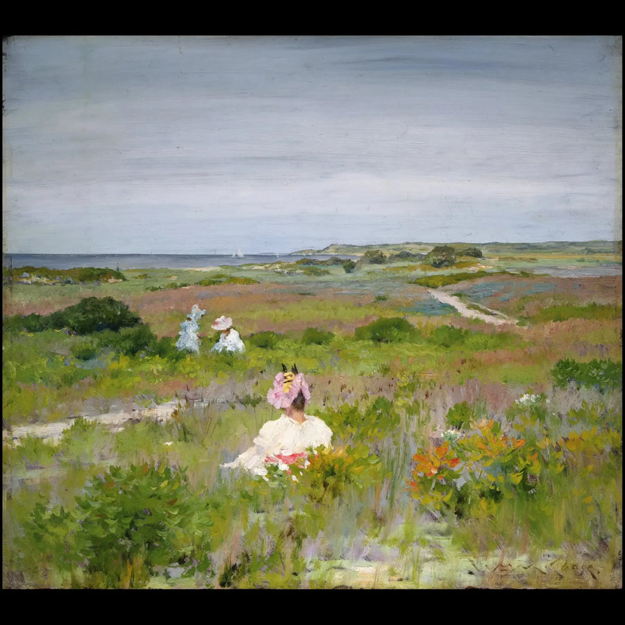 Maisema - Shinnecock, Long Island - William Merritt Chase