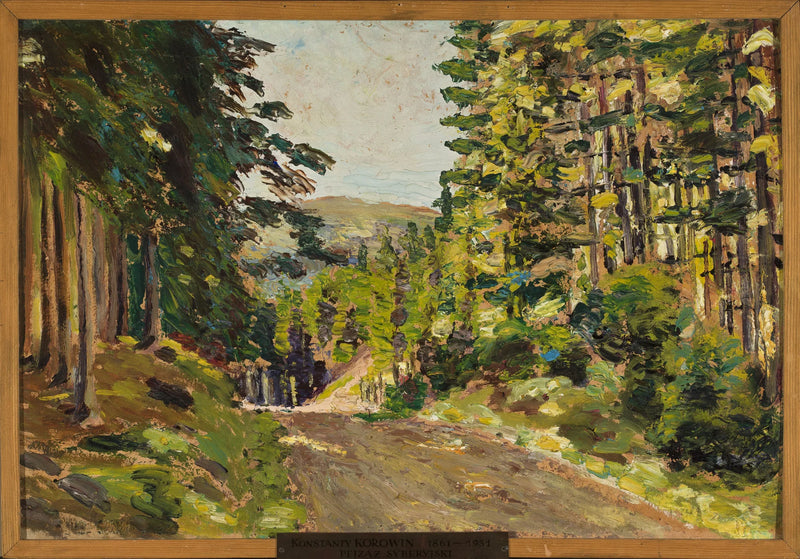 Siperian maisema. - Konstantin Korovin