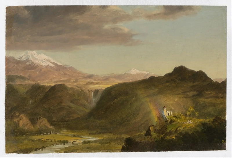 Etelä-Amerikan maisema - Frederic Edwin Church