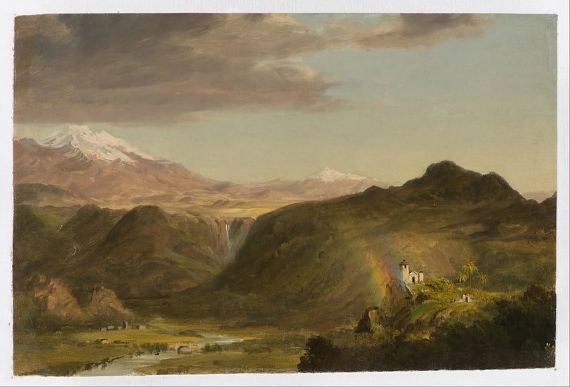 Etelä-Amerikan maisema - Frederic Edwin Church
