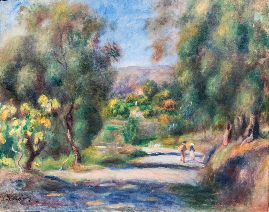 Etelä-Ranskan maisema - Pierre-Auguste Renoir