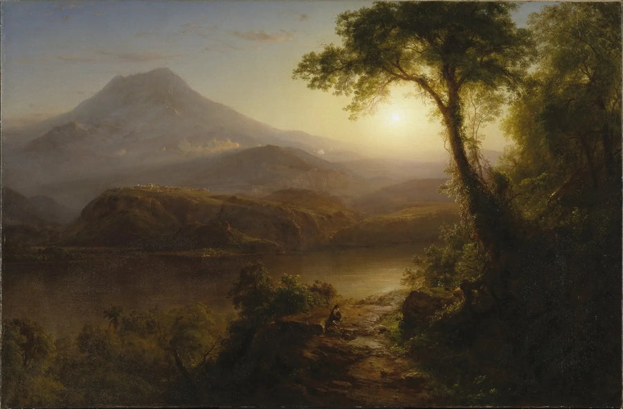 Trooppinen maisema - Frederic Edwin Church