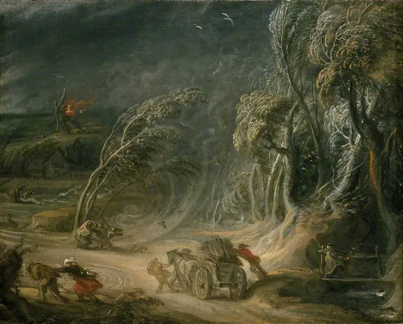 Maisema : Myrsky - Peter Paul Rubens