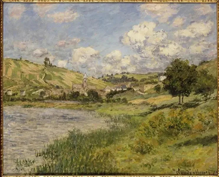 Maisema. Vétheuil - Claude Monet