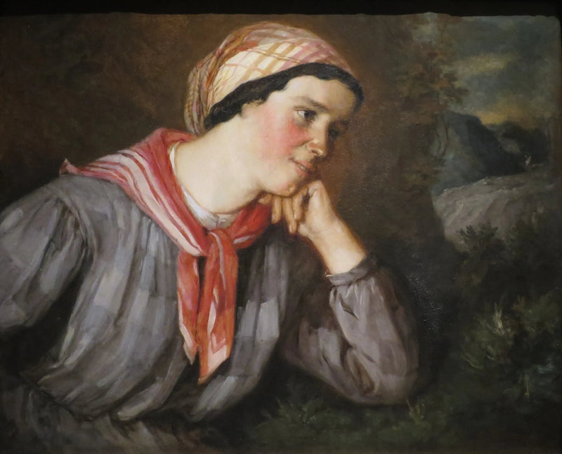 Paysanne madrasista - Gustave Courbet