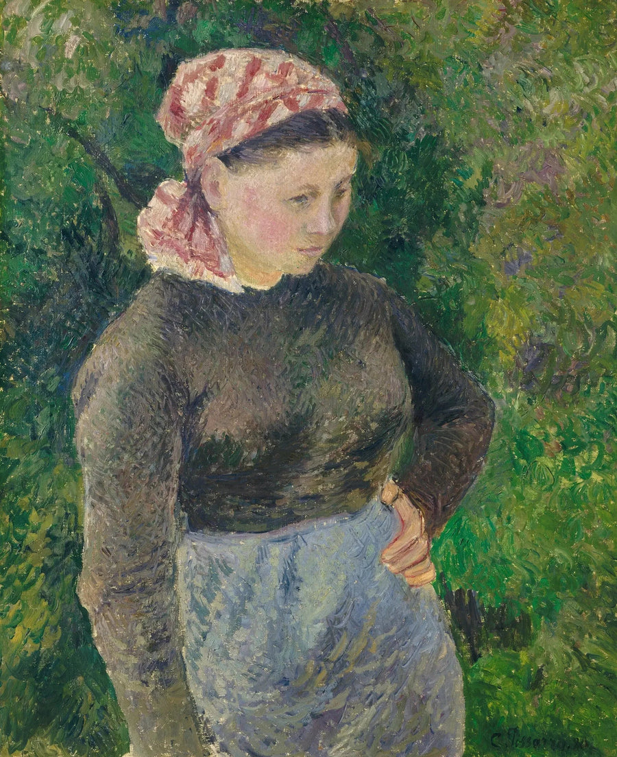 Maalaisnainen - Camille Pissarro