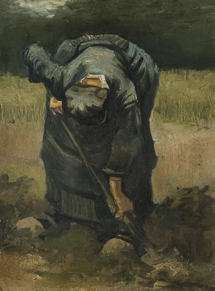 Maalaava maatyöläinen - Vincent van Gogh