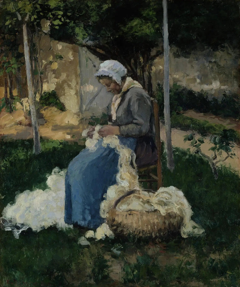 Lampaanvillan selvittäjä - Camille Pissarro