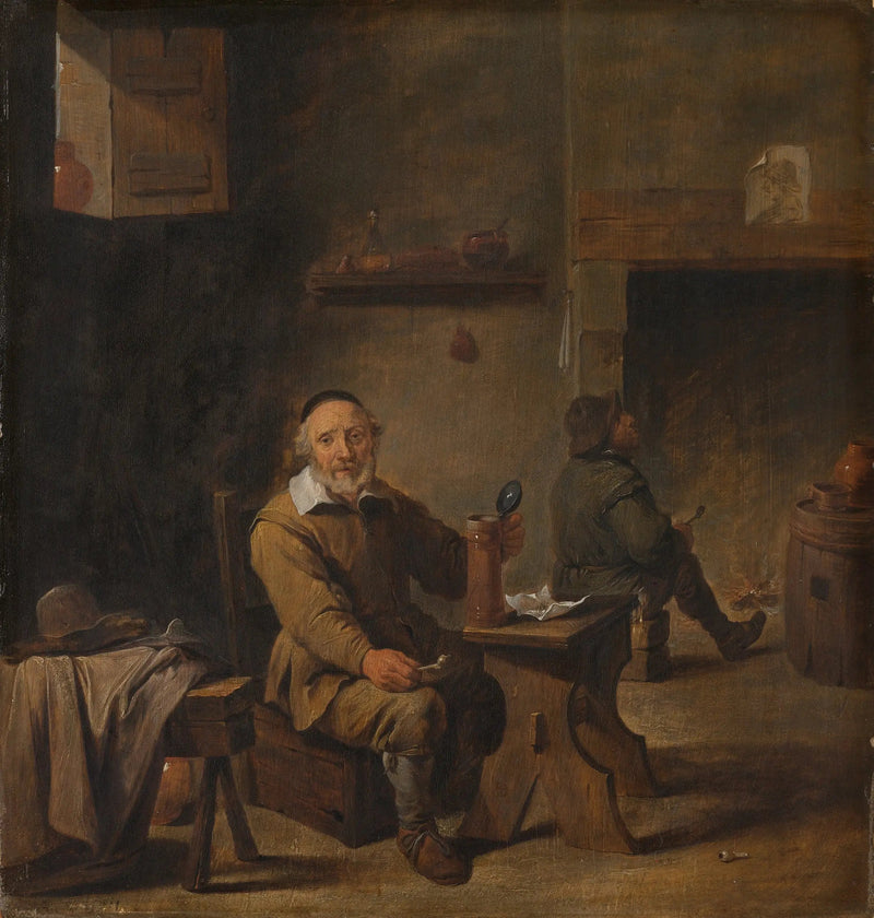Maanviljelijät majatalossa - David Teniers nuorempi