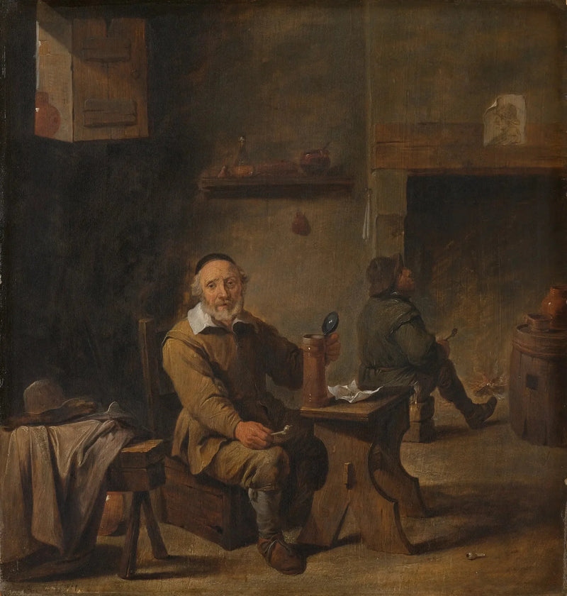 Maanviljelijät majatalossa - David Teniers nuorempi