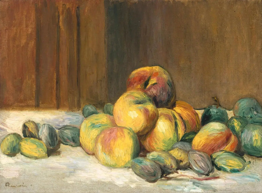 Persikoita ja manteleita - Pierre-Auguste Renoir