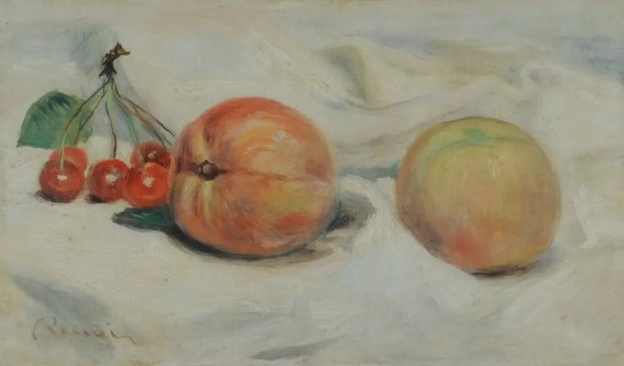 Persikoita ja kirsikoita - Pierre-Auguste Renoir