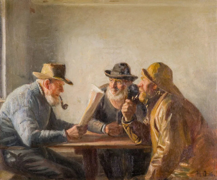 Kalastajat Innissä - Michael Peter Ancher