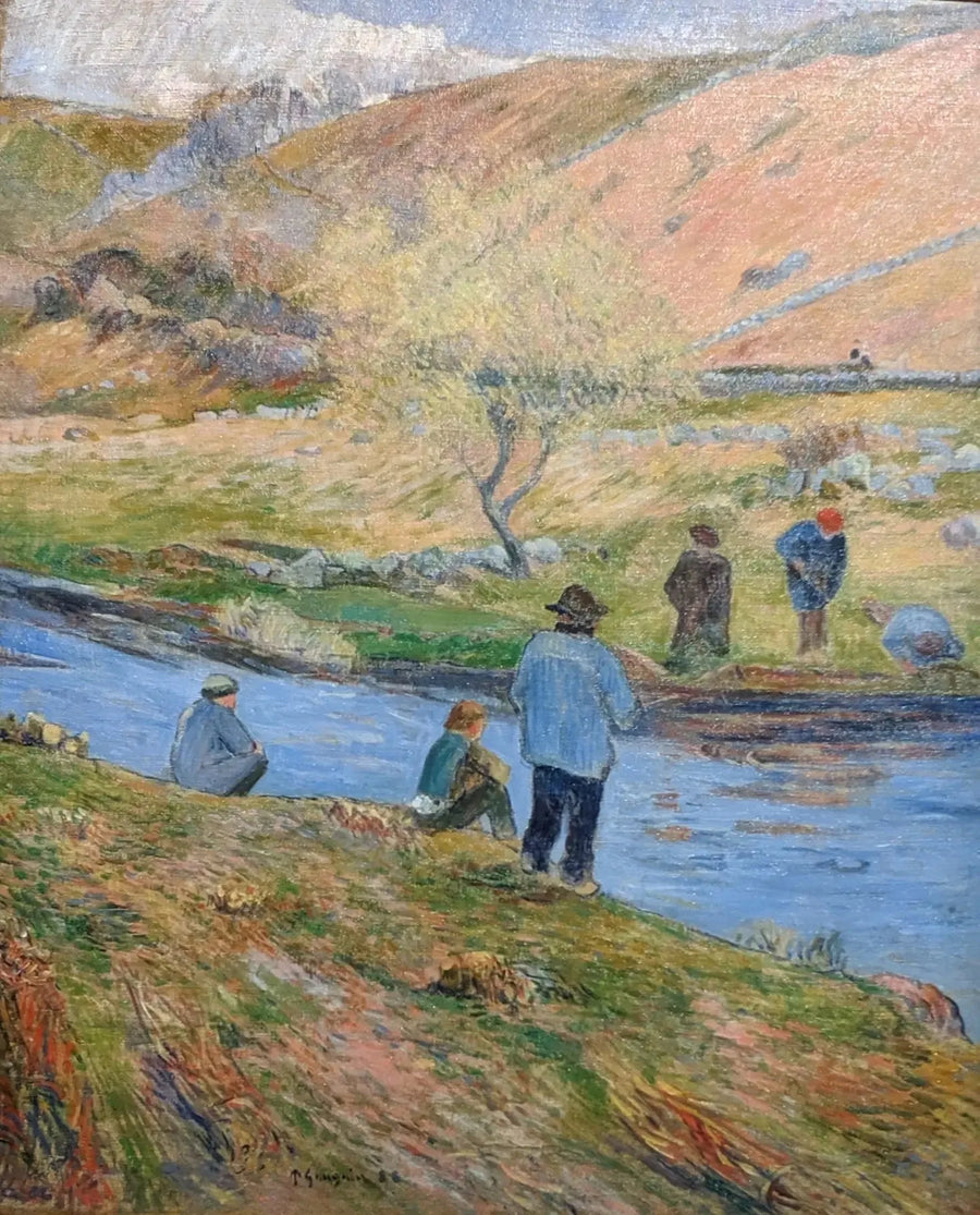 Bretagnan kalastajat - Paul Gauguin