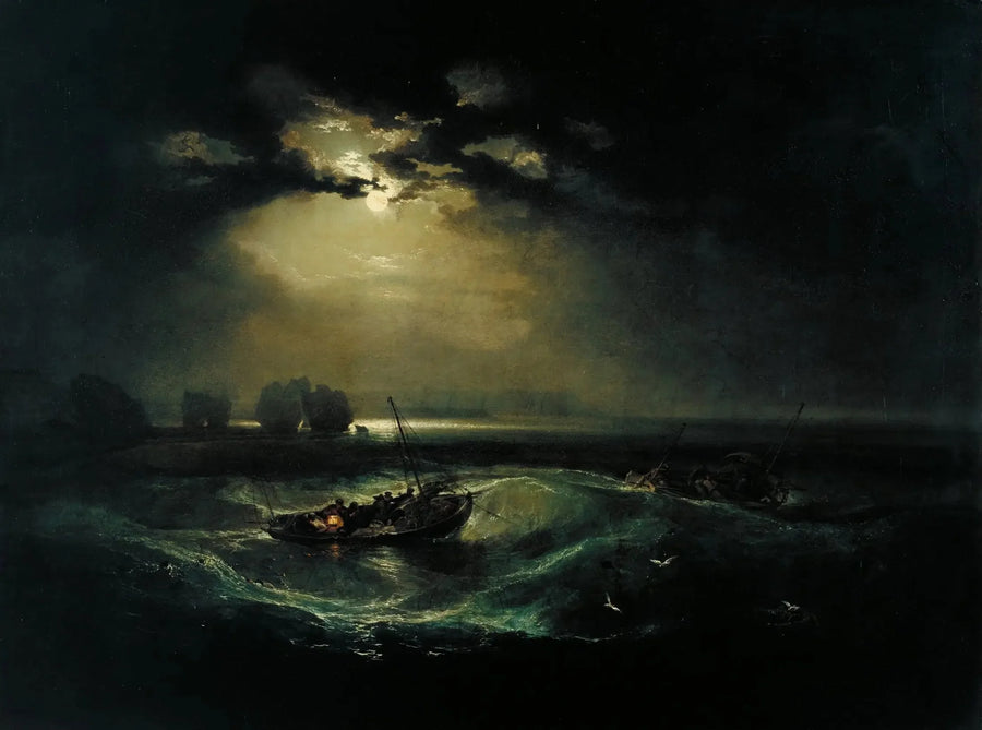 Merellä kalastajat - J. M. W. Turner
