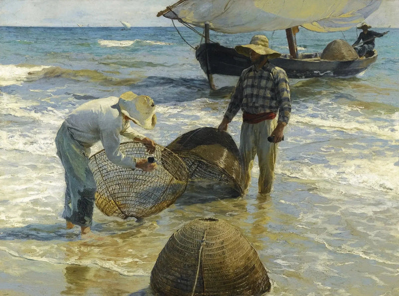Valencia kalastajat - Joaquín Sorolla