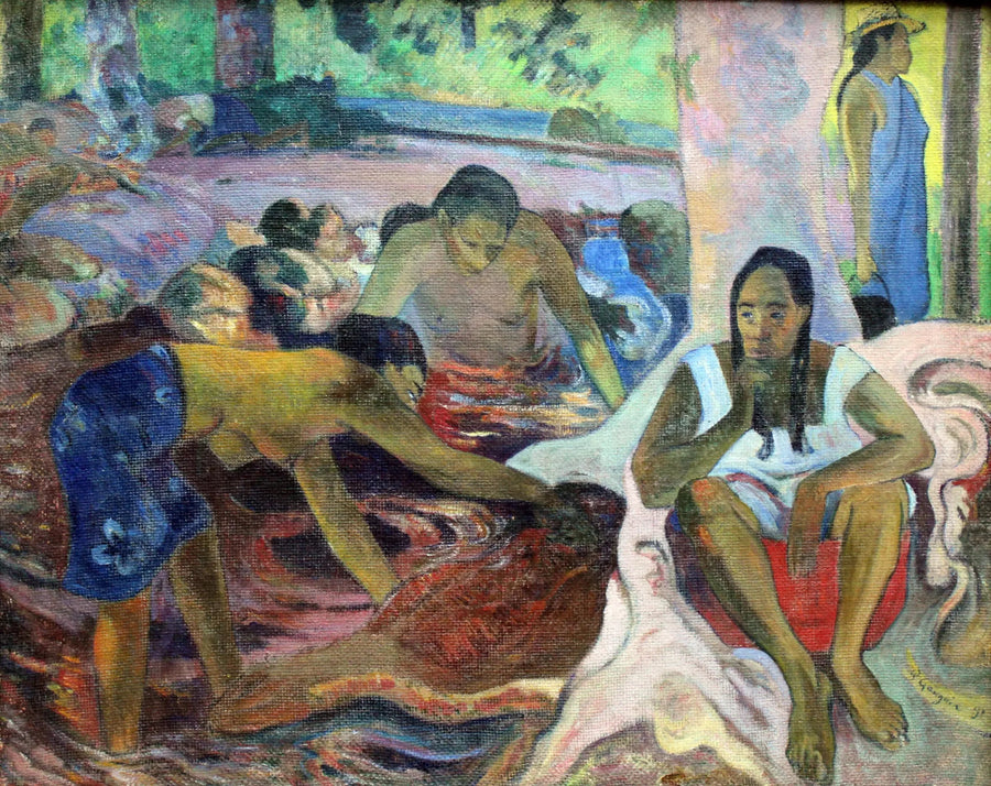 Tahitilaiset kalastajat - Paul Gauguin