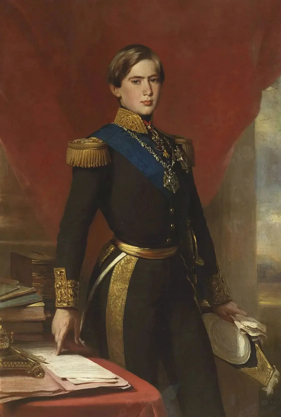 Pedro V, Portugalin kuningas (1837-1861) - Franz Xaver Winterhalter
