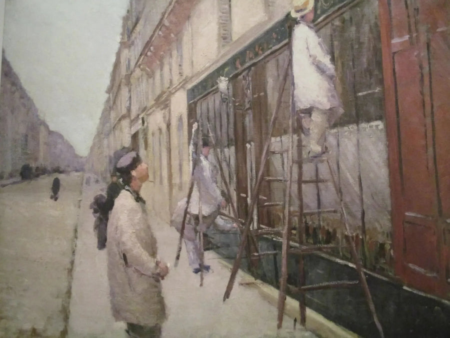 Rakennusmaalarit - Gustave Caillebotte