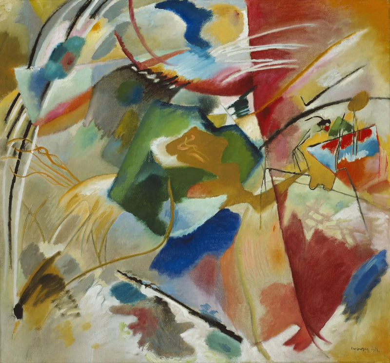 Vihreä keskipiste - Vassily Kandinsky
