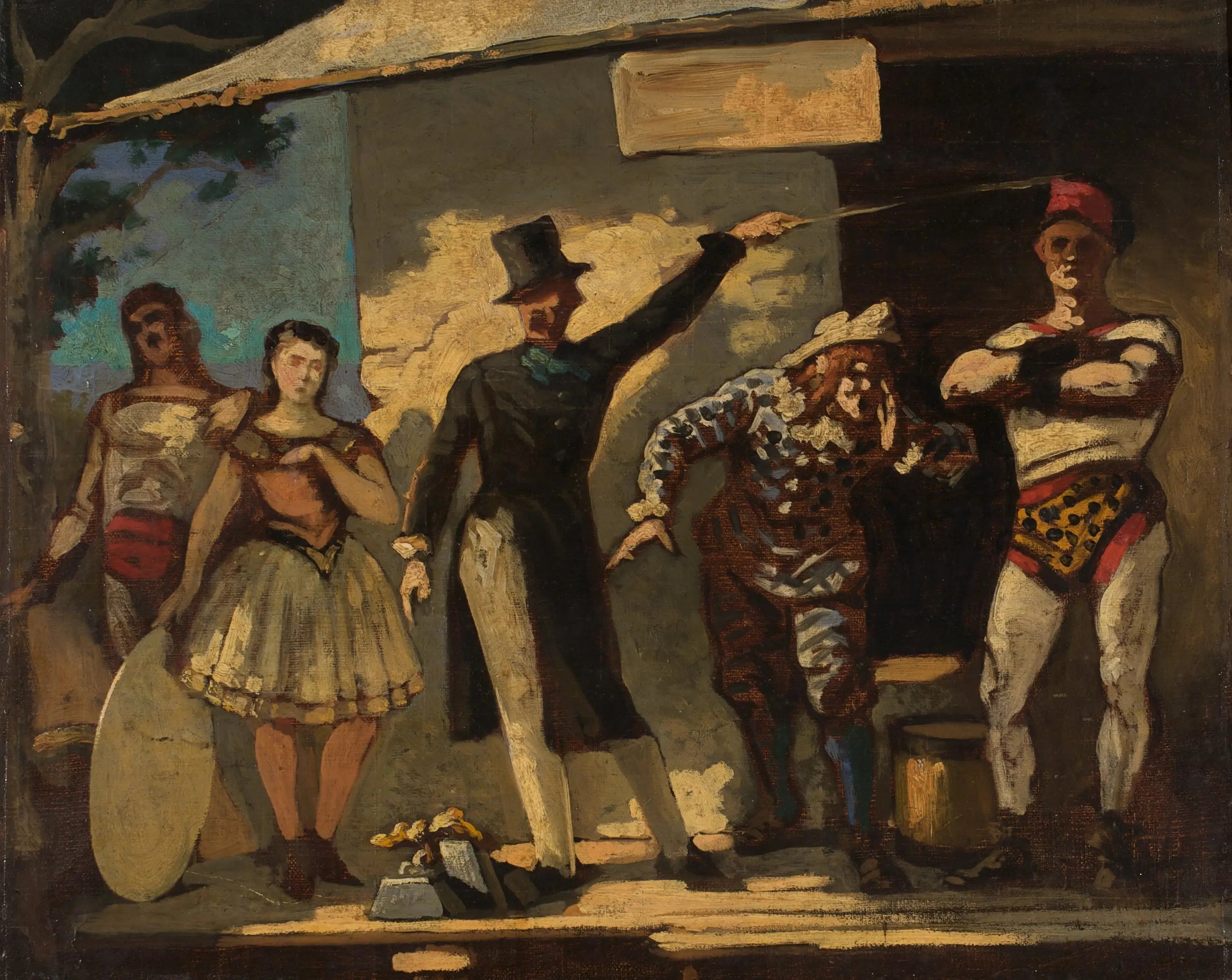 Peinture d’Honoré Daumier - Honoré Daumier - Alpha Reproduction