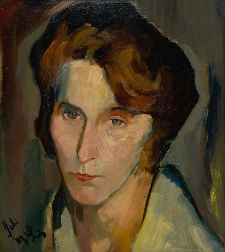 Taiteilijan äidin maalaus - Max Liebermann