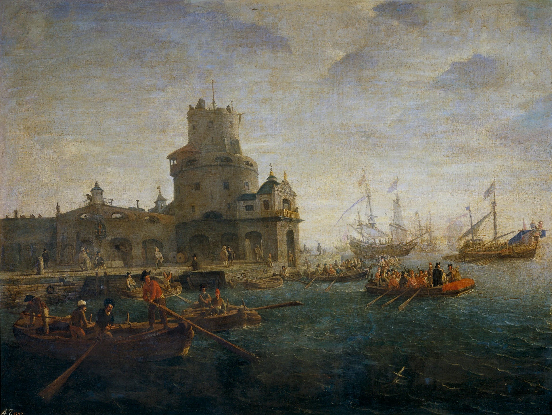 Peinture Marine - Kasper van Eyck