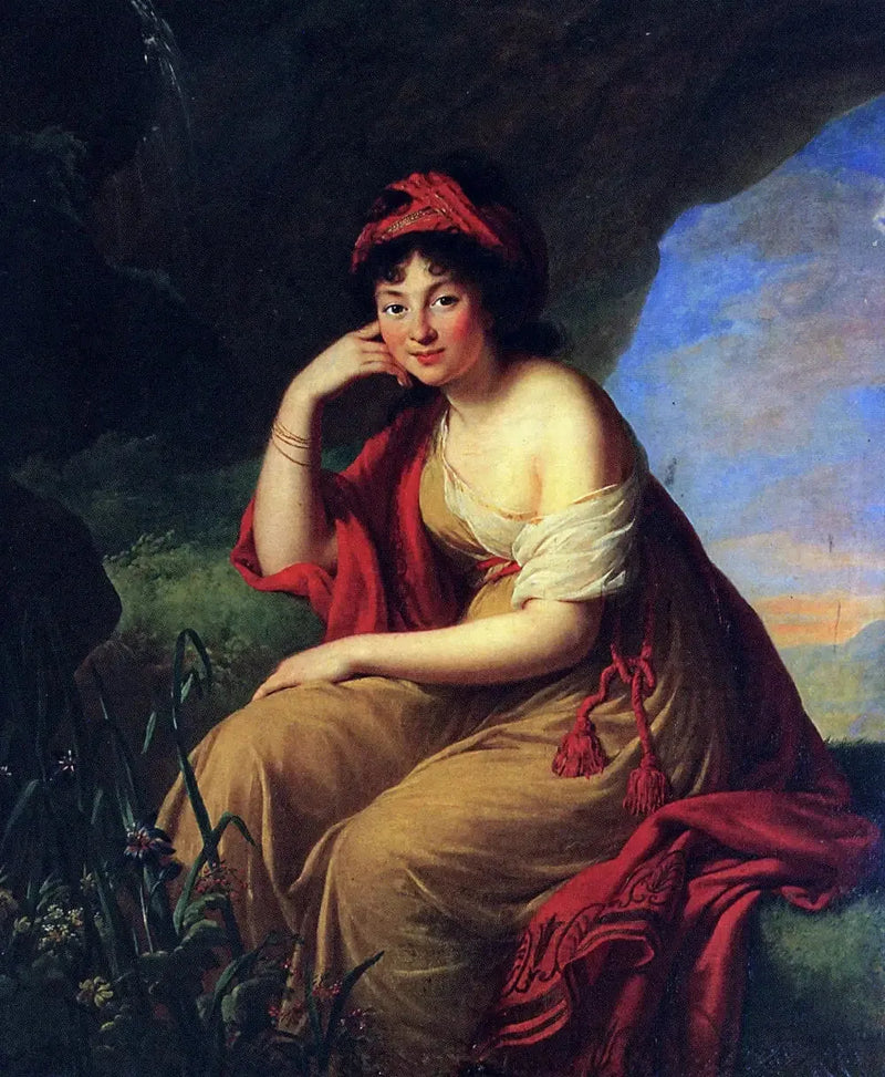 Pelagia Sapieha née Potocka - Élisabeth Vigeé Le Brun