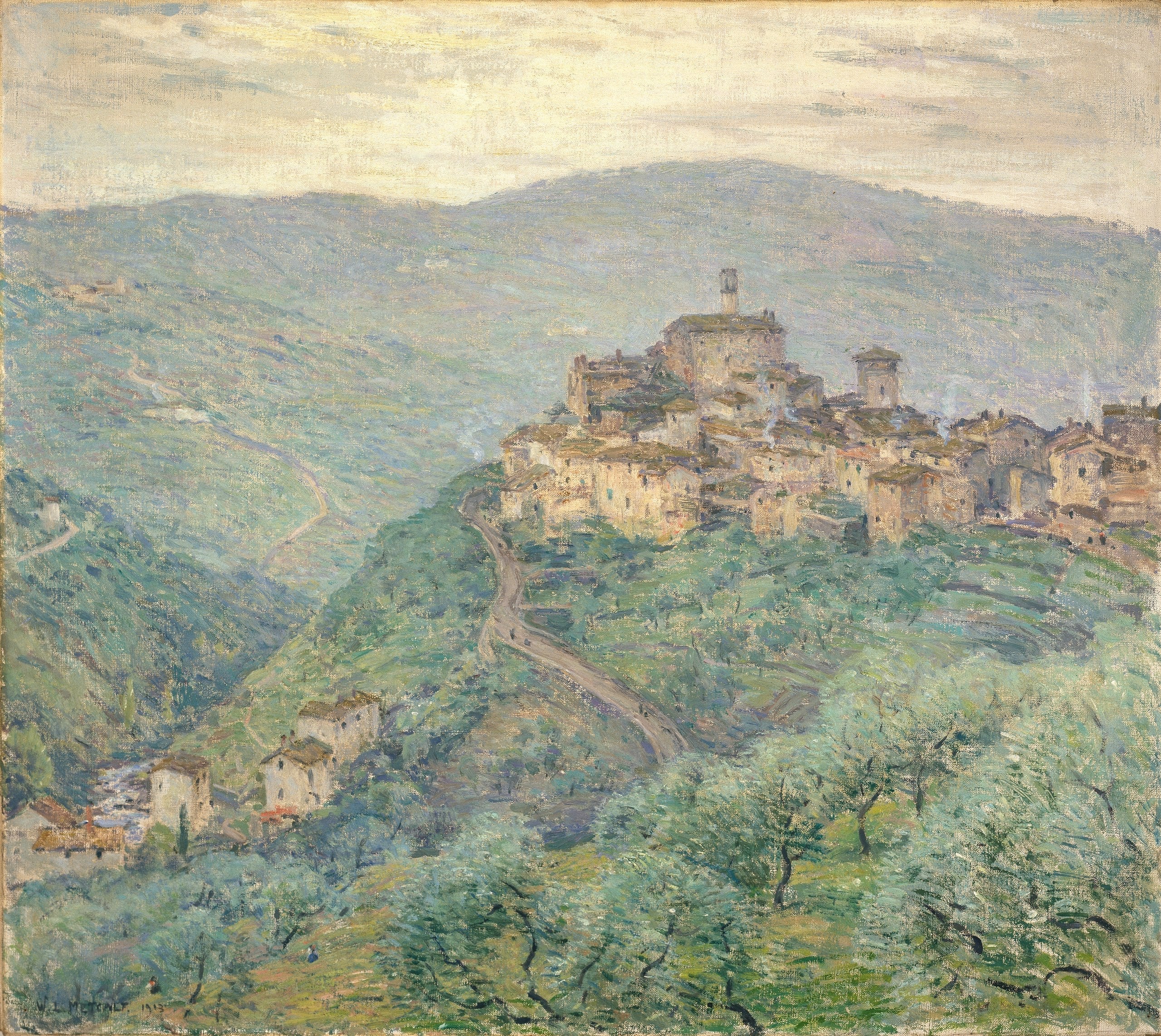 Pelago-Toscane - Willard Metcalf - Alpha Reproduction