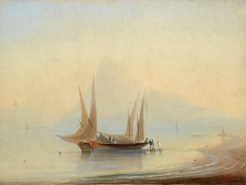 Merirannan lautta - Ivan Aïvazovski